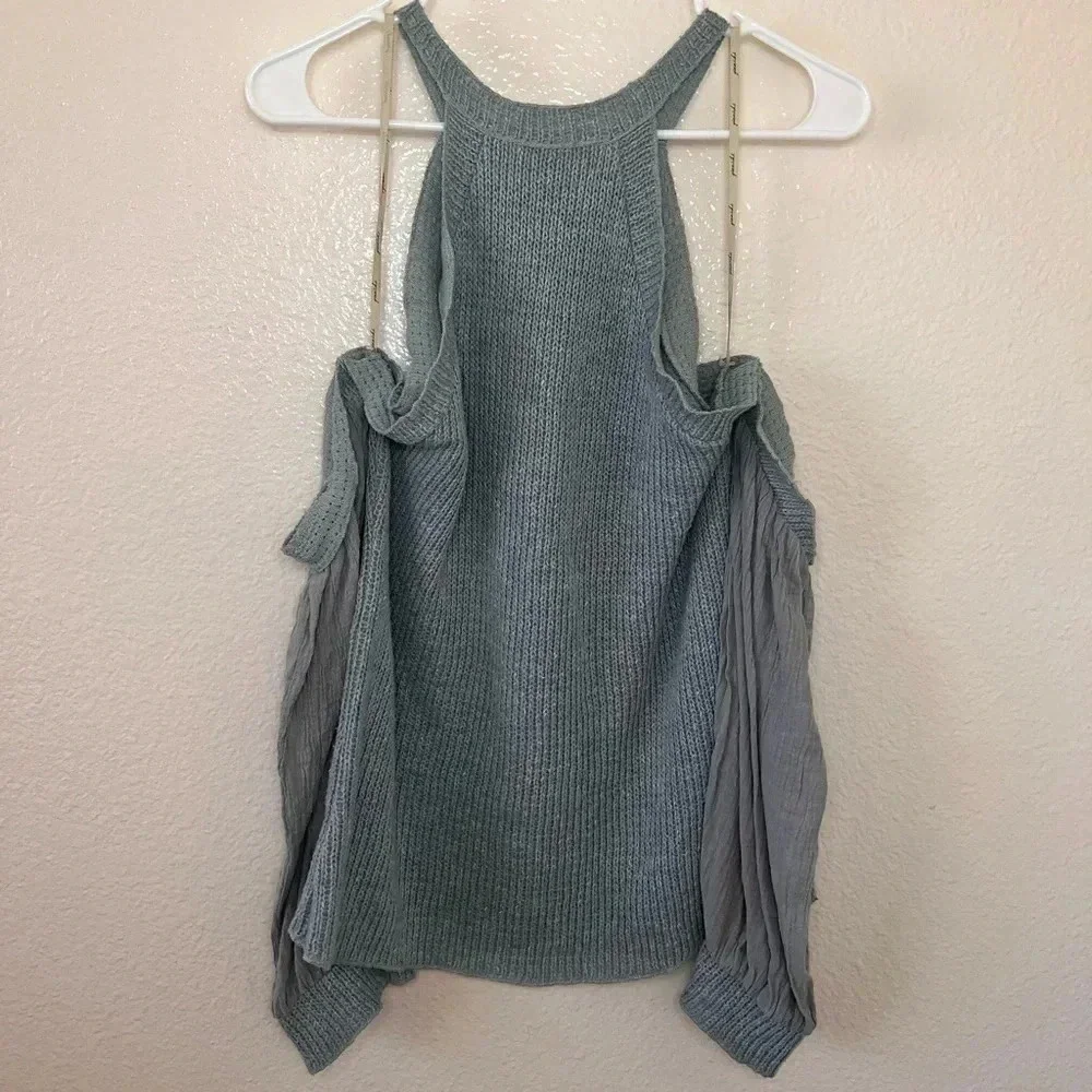 Gimmicks Cold Shoulder Sweater - Picture 3 of 11